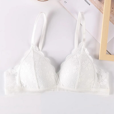 Σέξι δαντέλα σουτιέν Γυναικεία εσώρουχα Σουτιέν χωρίς ραφές Ασύρματο Bralette σουτιέν Push Up Εσώρουχα Γυναικεία Floral σουτιέν Comfort Intimates