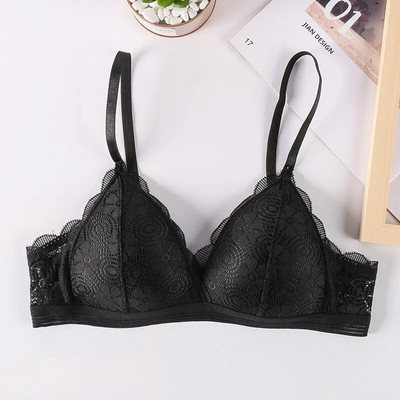 Σέξι δαντέλα σουτιέν Γυναικεία εσώρουχα Σουτιέν χωρίς ραφές Ασύρματο Bralette σουτιέν Push Up Εσώρουχα Γυναικεία Floral σουτιέν Comfort Intimates