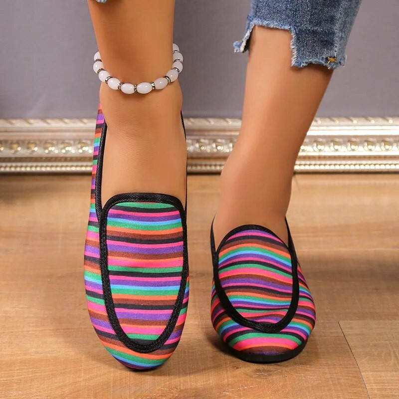 Ženske natikače Jesenska moda 2023. Ženske ravne cipele Prozračne ležerne lagane tenisice za trčanje na otvorenom Ženske