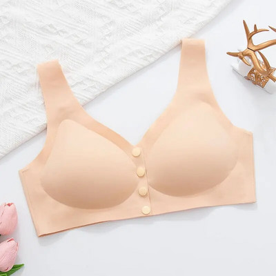 Velika veličina M-4XL Grudnjaci za dojenje Grudnjaci za trudnice i dojilje Donje rublje za trudnice Bešavni grudnjak od ledene svile Dropshipping