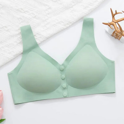 Velika veličina M-4XL Grudnjaci za dojenje Grudnjaci za trudnice i dojilje Donje rublje za trudnice Bešavni grudnjak od ledene svile Dropshipping