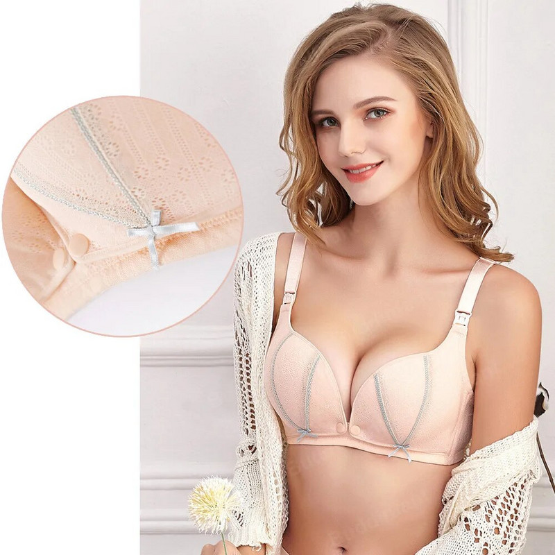 grudnjak za dojenje trudničko donje rublje trudnički grudnjak za hranjenje velika veličina D košarice grudnjaci za dojenje za žene trudnice lactancia odjeća