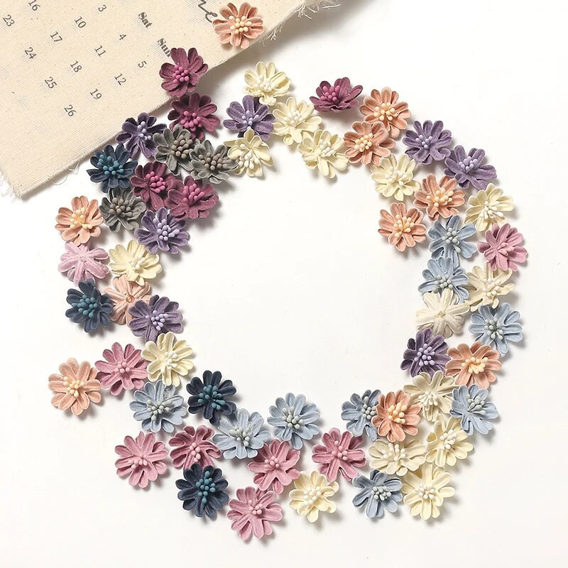 10 komada umjetnog cvijeća Male tratinčice Kućni deko dekoracija vjenčanja Lažni cvijet DIY vijenac Izrada nakita Svadbeni dodaci