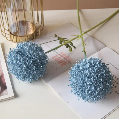 75 cm velika grana Umjetni šareni luk Svadbena dvorana Cvjetni aranžman Dekoracija Kućna vaza Maslačak Lažni cvjetni aranžman