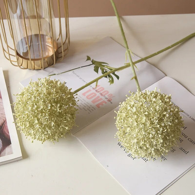 75 cm velika grana Umjetni šareni luk Svadbena dvorana Cvjetni aranžman Dekoracija Kućna vaza Maslačak Lažni cvjetni aranžman