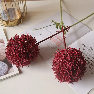 75 cm velika grana Umjetni šareni luk Svadbena dvorana Cvjetni aranžman Dekoracija Kućna vaza Maslačak Lažni cvjetni aranžman