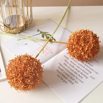 75 cm velika grana Umjetni šareni luk Svadbena dvorana Cvjetni aranžman Dekoracija Kućna vaza Maslačak Lažni cvjetni aranžman