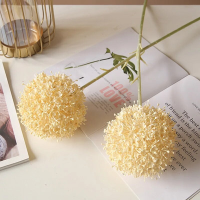 75 cm velika grana Umjetni šareni luk Svadbena dvorana Cvjetni aranžman Dekoracija Kućna vaza Maslačak Lažni cvjetni aranžman