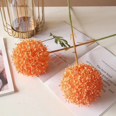 75 cm velika grana Umjetni šareni luk Svadbena dvorana Cvjetni aranžman Dekoracija Kućna vaza Maslačak Lažni cvjetni aranžman