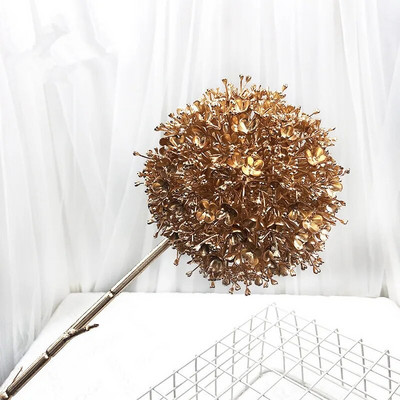 75 cm velika grana Umjetni šareni luk Svadbena dvorana Cvjetni aranžman Dekoracija Kućna vaza Maslačak Lažni cvjetni aranžman