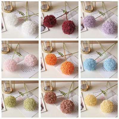 75 cm velika grana Umjetni šareni luk Svadbena dvorana Cvjetni aranžman Dekoracija Kućna vaza Maslačak Lažni cvjetni aranžman