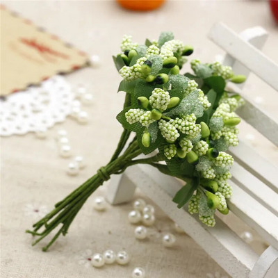 12PCS Mini pjena Calla Ručno izrađeni buket umjetnog cvijeća Vjenčane dekoracije DIY vijenac Poklon kutija Scrapbooking Rukotvorine Lažno cvijeće