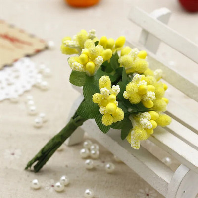 12PCS Mini pjena Calla Ručno izrađeni buket umjetnog cvijeća Vjenčane dekoracije DIY vijenac Poklon kutija Scrapbooking Rukotvorine Lažno cvijeće