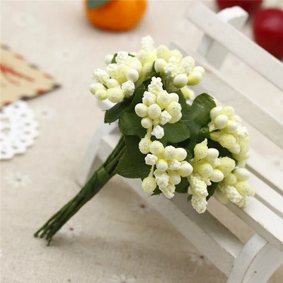 12PCS Mini pjena Calla Ručno izrađeni buket umjetnog cvijeća Vjenčane dekoracije DIY vijenac Poklon kutija Scrapbooking Rukotvorine Lažno cvijeće