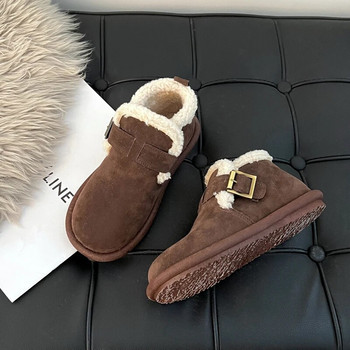 Дамски ретро дамски обувки Birkenstocks за пролетта и есента на 2023 г. с дебело дъно, нови мокасини, плоски нехлъзгащи се с пола, единични обувки с мека подметка