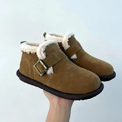 Birkenstocks ženske retro cipele za proljeće i jesen 2023. s debelim dnom, nove ravne neklizajuće cipele sa suknjom, meki potplat