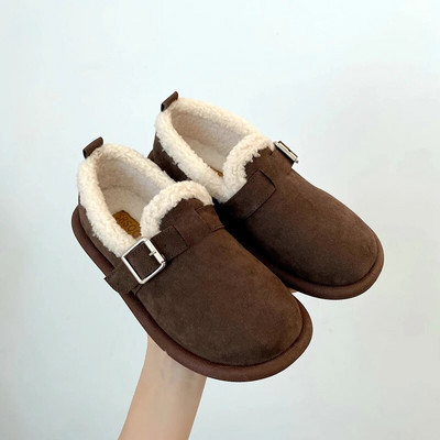 Birkenstocks ženske retro cipele za proljeće i jesen 2023. s debelim dnom, nove ravne neklizajuće cipele sa suknjom, meki potplat