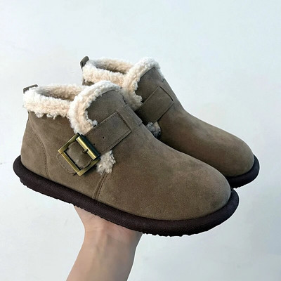 Birkenstocks ženske retro cipele za proljeće i jesen 2023. s debelim dnom, nove ravne neklizajuće cipele sa suknjom, meki potplat