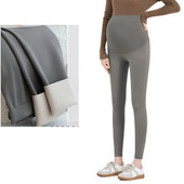 Grūtnieču legingi Workout Activewear Ziemas siltas Grūtniecības Termiskās bikses