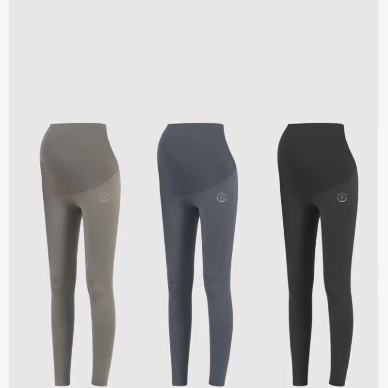 Grūtnieču legingi Workout Activewear Ziemas siltas Grūtniecības Termiskās bikses