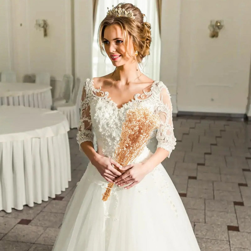 Očuvano prirodno osušeno cvijeće Gypsophila paniculata Buket Vjenčane dekoracije Suho cvijeće u rasutom stanju za uređenje doma Rekvizit za fotografije