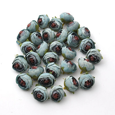 10 komada 3-4 cm mini pupoljak ruže, umjetni albumi, svilene cvjetne glavice za dekoraciju vjenčanja, DIY vijenac, poklon, obrt, lažni cvijet