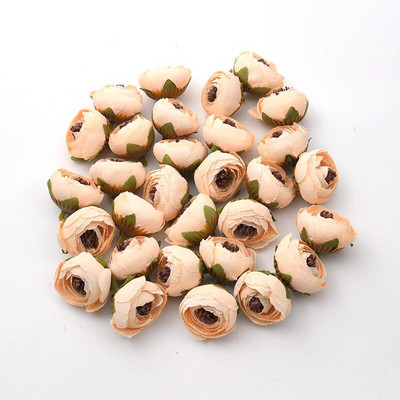 10 komada 3-4 cm mini pupoljak ruže, umjetni albumi, svilene cvjetne glavice za dekoraciju vjenčanja, DIY vijenac, poklon, obrt, lažni cvijet