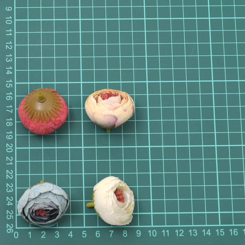 10 komada 3-4 cm mini pupoljak ruže, umjetni albumi, svilene cvjetne glavice za dekoraciju vjenčanja, DIY vijenac, poklon, obrt, lažni cvijet