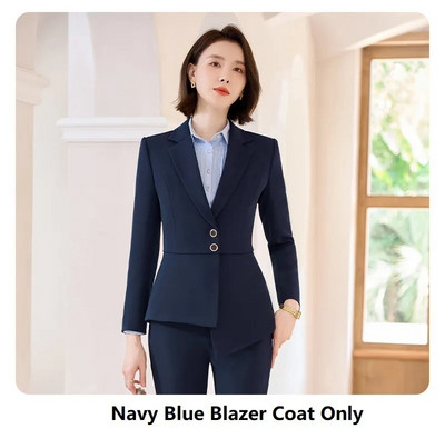 Visokokvalitetna tkanina Svečana ženska poslovna odijela Feminino sakoi s hlačama i jaknama Kaput Profesionalni sakoi Kompleti hlača