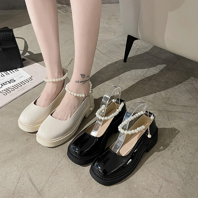 Lolita sieviešu apavi Japānas Mērijas Džeinas apavi sievietēm Retro studentu JK vienota augstpapēžu platformas apavi 2022. gada jauni sieviešu apavi