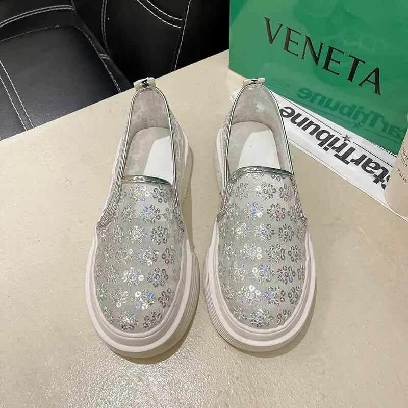 Ženske ljetne cipele za slobodno vrijeme Ženske natikače s platformom Luksuzni dizajnerski brend Ženske cipele za šetnju na otvorenom Elegantne ženske cipele s petom