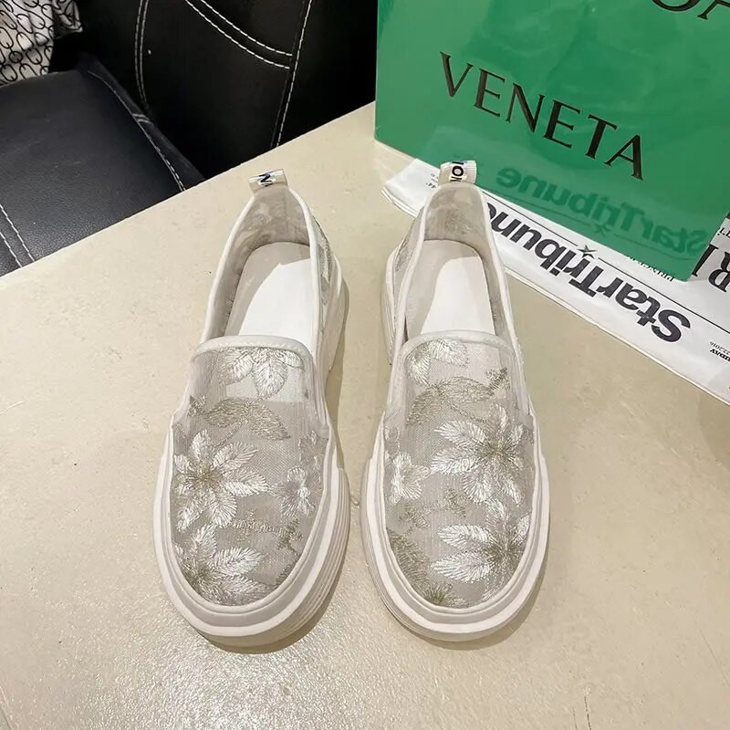 Ženske ljetne cipele za slobodno vrijeme Ženske natikače s platformom Luksuzni dizajnerski brend Ženske cipele za šetnju na otvorenom Elegantne ženske cipele s petom