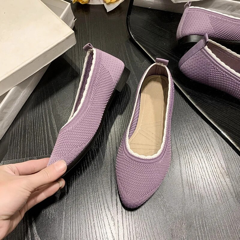 Lamedad naistejalatsid naistele 2023. aasta suvine võrkkangast hingav naiste vabaaja libisemisjalatsid Uued naiste kingad Dropshippingi jaoks