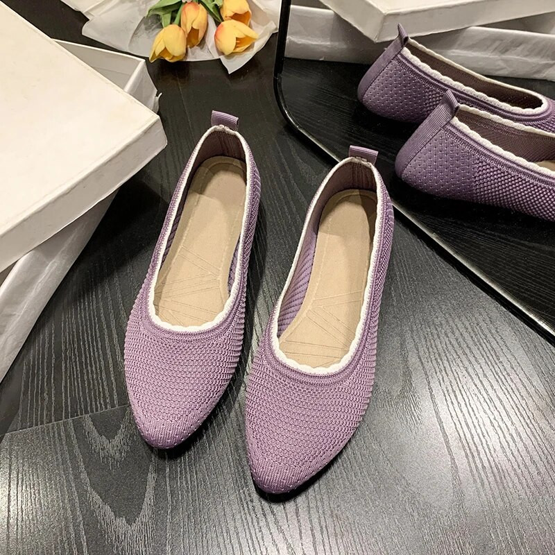 Lamedad naistejalatsid naistele 2023. aasta suvine võrkkangast hingav naiste vabaaja libisemisjalatsid Uued naiste kingad Dropshippingi jaoks