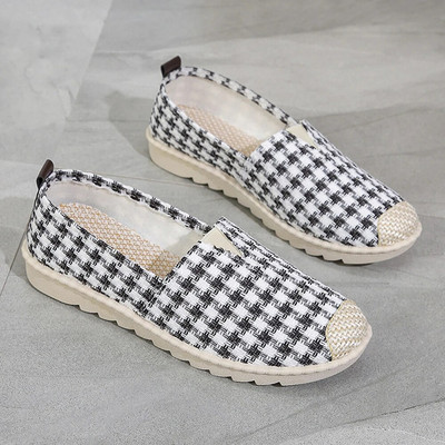 2023 tavaszi és őszi régi pekingi ruha cipő női cipő lapos csúszásmentes puha talp szabadidő cipő sportcipő vezetés vászon s
