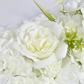 Τεχνητά λουλούδια πάνελ τόξου λουλούδι με λουλούδια για ντεκόρ γάμου Νυφική διακόσμηση ντους Διακόσμηση ντους μωρών Προμήθειες πάρτι
