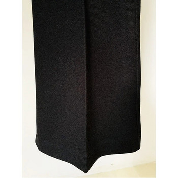 Γυναικείο μαύρο στρας μακρυμάνικο παντελόνι ζιβάγκο υψηλής ποιότητας Γυναικείο κοστούμι γραφείου casual 2 τμχ Σετ
