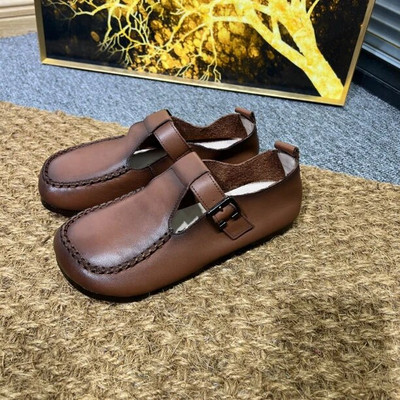 Uued naiste nahast püksid Disaineriga naistele naiste vabaajajalatsid Luksuslikud jalanõud Naistele libisevad paadiga kõndivad naiste jalanõud