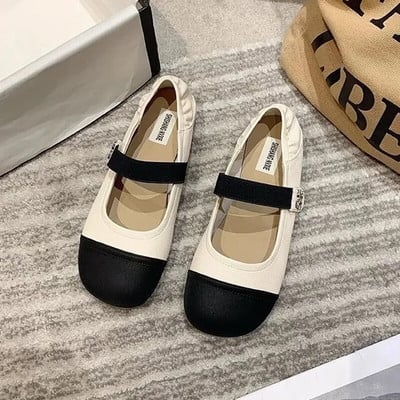 Γυναικεία παπούτσια 2023 Fashion Basic Γυναικεία φλατ Καλοκαιρινή Συνοπτική Beanie Flat παπούτσια Στρογγυλά παπούτσια που ταιριάζουν στο χρώμα Γυναικεία παπούτσια Zapato