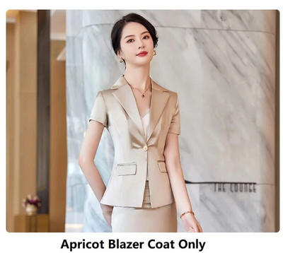 Elegantna ljetna svečana ženska odijela s hlačama i jaknama Kaput OL stilova Profesionalni ženski poslovni komplet hlača Sakoi