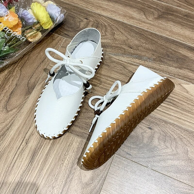 Sieviešu ikdienas apavi vienvietīgi, 2023. gada jauni pavasara, mīksta zole, neslīdoša Oksfordas sieviešu apavi, kas ir ērti, šņorējami, viegli sieviešu pastaigu apavi