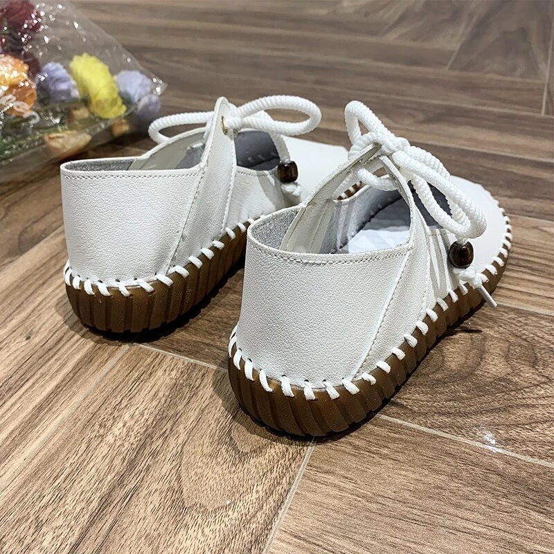 Sieviešu ikdienas apavi vienvietīgi, 2023. gada jauni pavasara, mīksta zole, neslīdoša Oksfordas sieviešu apavi, kas ir ērti, šņorējami, viegli sieviešu pastaigu apavi