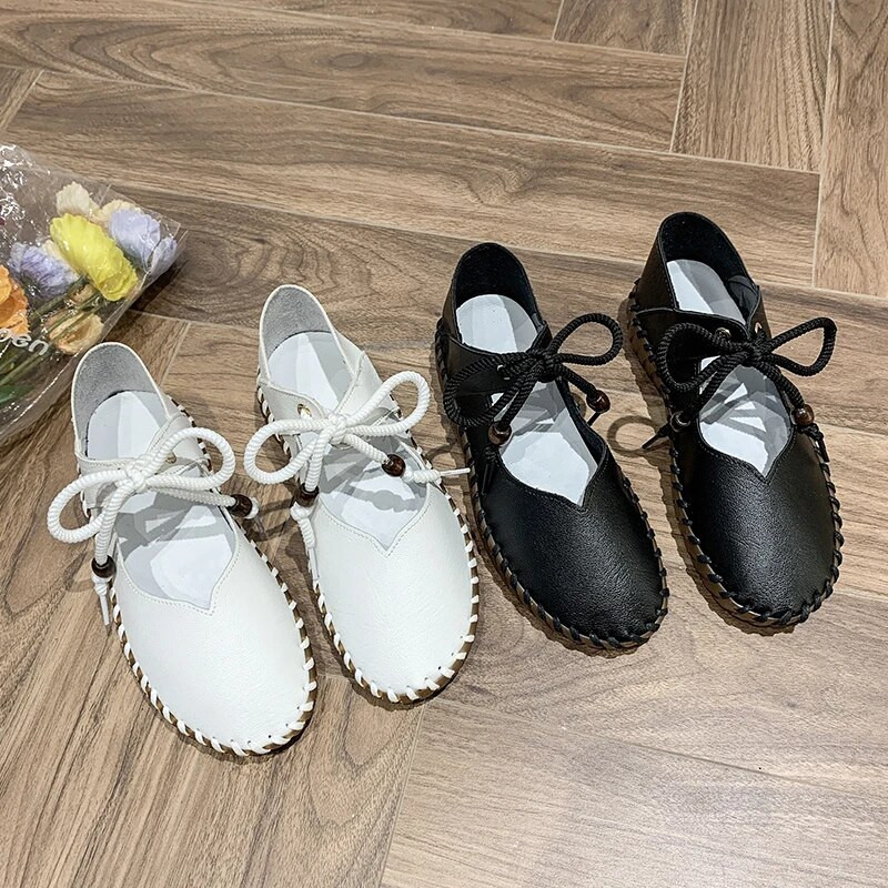 Sieviešu ikdienas apavi vienvietīgi, 2023. gada jauni pavasara, mīksta zole, neslīdoša Oksfordas sieviešu apavi, kas ir ērti, šņorējami, viegli sieviešu pastaigu apavi