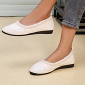 Plus Veličina 41 Ženske ravne cipele za čamac s rombičnom mrežom Tople plišane cipele s natikačama za žene Crne mokasine Zapatos Mujer 1639N