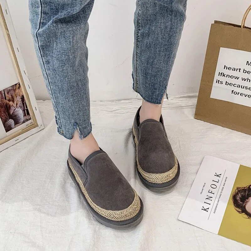 Krzno od brušene kože 2022. Nove modne temperamentne podstave zimske kratke čizme za snijeg s patentnim zatvaračem Tople cipele Vodootporne cipele Ženske čizme