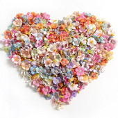 50 τμχ Μίνι μαργαρίτα τεχνητά λουλούδια Λεύκωμα πάρτι Διακόσμηση σπιτιού Διακόσμηση γάμου Ψεύτικα λουλούδια Χειροτεχνία DIY Κουτί καραμελών στεφάνι νύφης