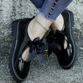 Nove proljetne i jesenske modne mašne za 2022. Ženske ravne cipele s okruglim prstima Jednostruke cipele Ženske mekane ženske cipele velike veličine