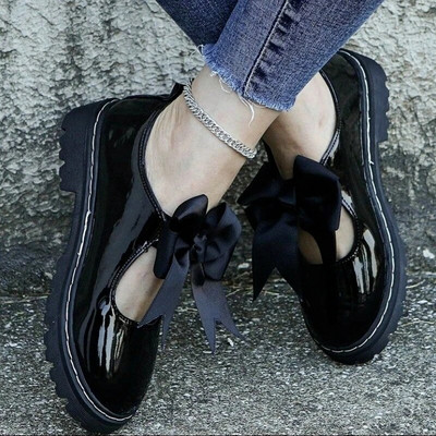 Nove proljetne i jesenske modne mašne za 2022. Ženske ravne cipele s okruglim prstima Jednostruke cipele Ženske mekane ženske cipele velike veličine