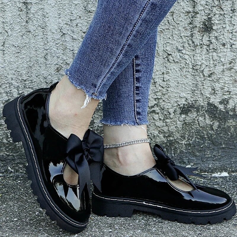 Nove proljetne i jesenske modne mašne za 2022. Ženske ravne cipele s okruglim prstima Jednostruke cipele Ženske mekane ženske cipele velike veličine