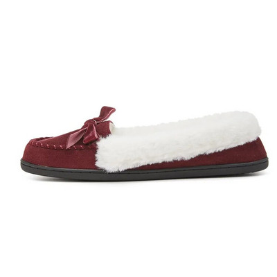 Sieviešu apavi 2022. g. Jauni vasaras sieviešu apavi Loka mezgls, apaļš purngals Kašmira gadījuma plakani apavi ziemas īsi plīša eleganti apaļie purngali